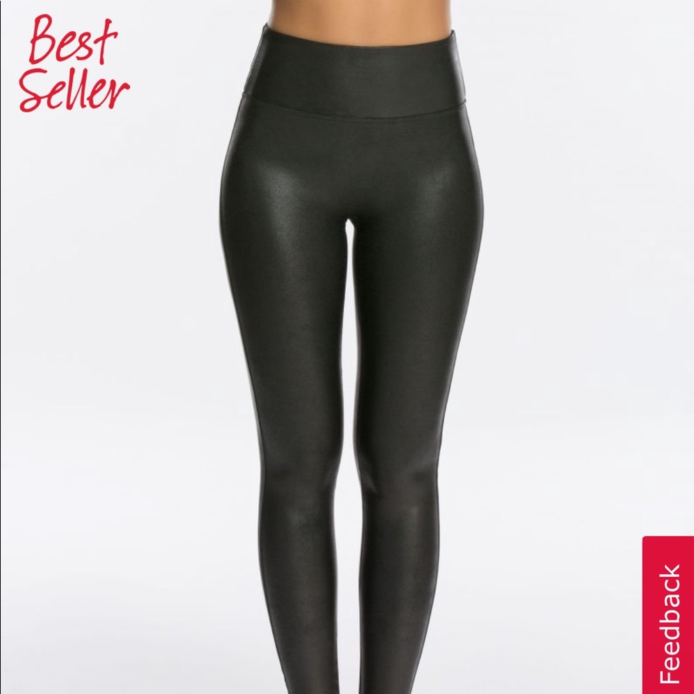 Spanx Faux Leather Leggings
